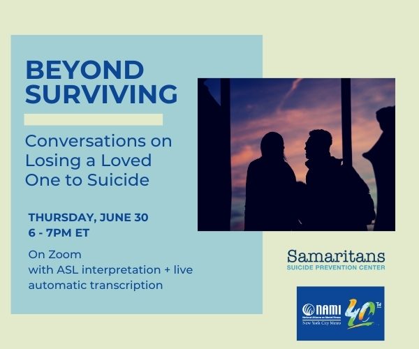 Beyond Surviving: Conversations on Losing a Loved One to Suicide