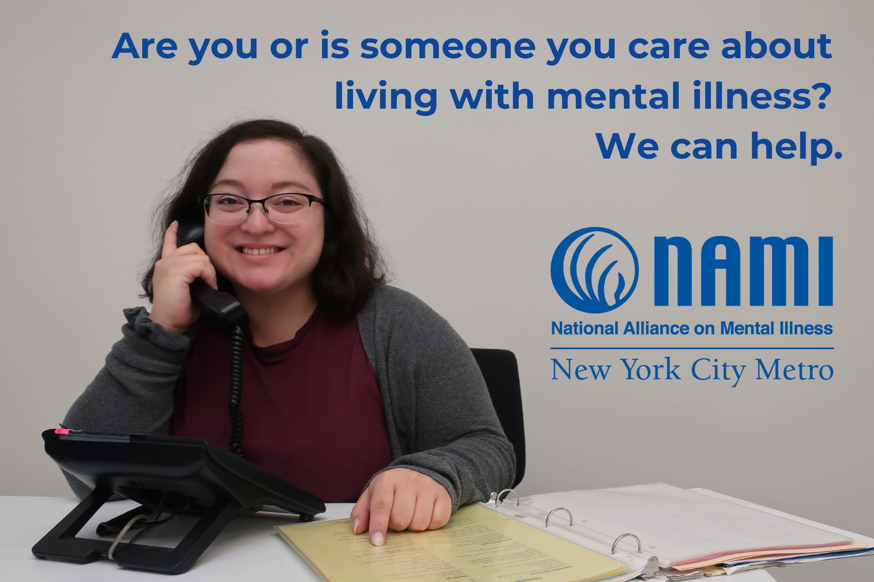 Employee Spotlight: The Face of NAMI-NYC’s Helpline