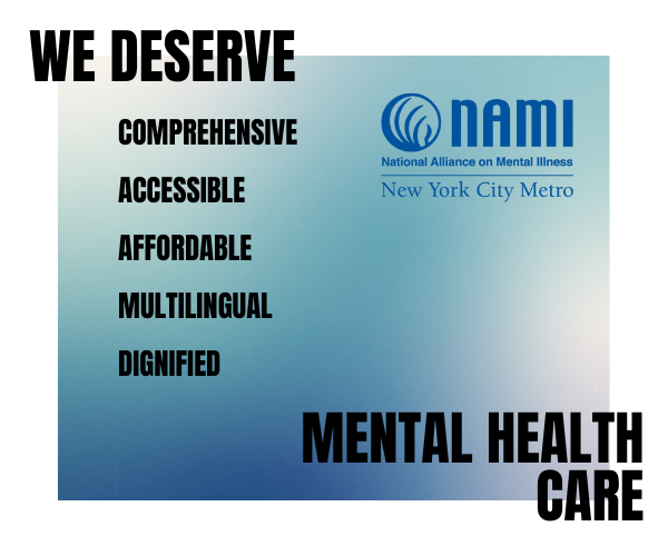 NAMI-NYC Responds to NYC Preliminary Budget for FY 2024
