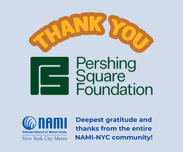 The Pershing Square Foundation Generously Offers $100,000 Match to Help NAMIWalks NYC Reach $1+ Million Goal
