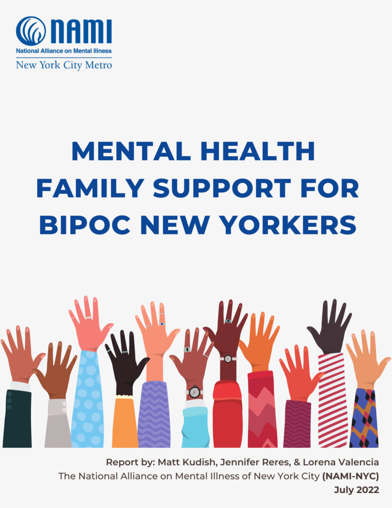 NAMI-NYC is a thought leader in the mental health field. Explore our programmatic and policy publications. 